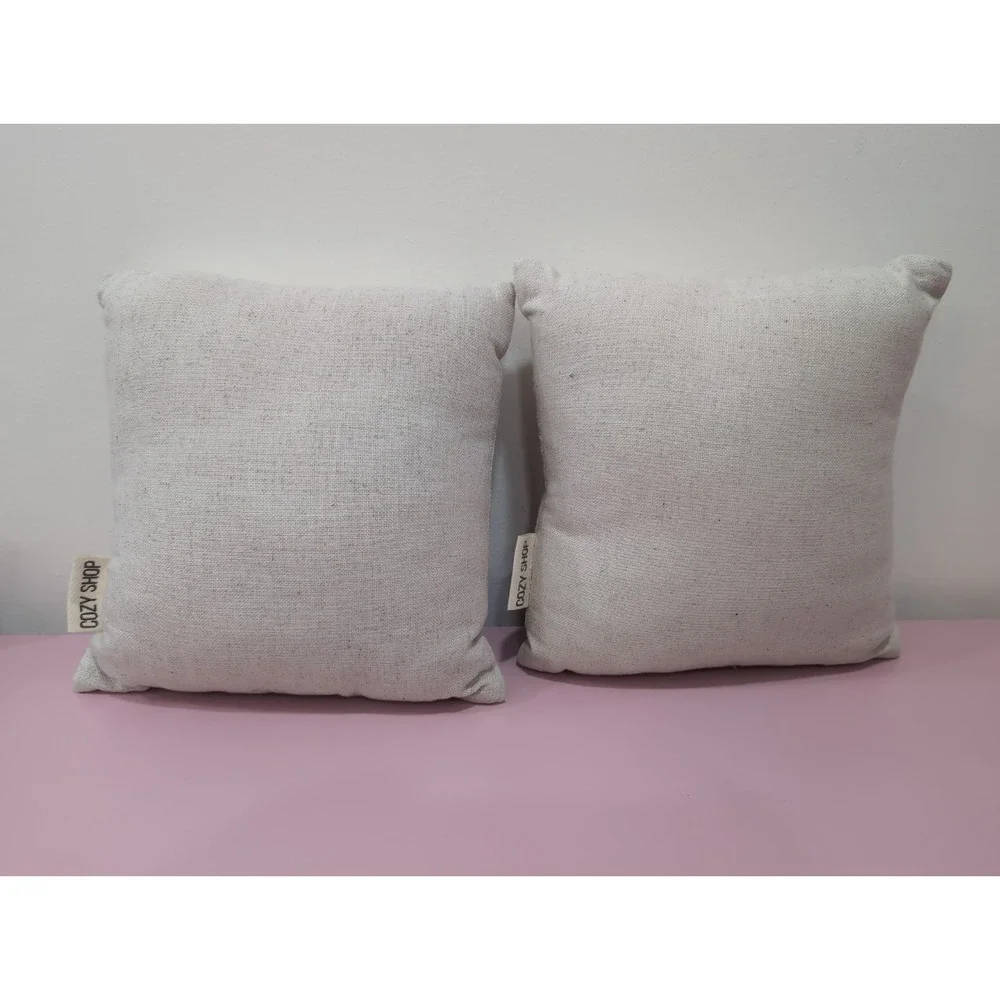 Cozy Shop‎ Pair Of Embroidered Holiday Dog Pillows Each 9 x 10